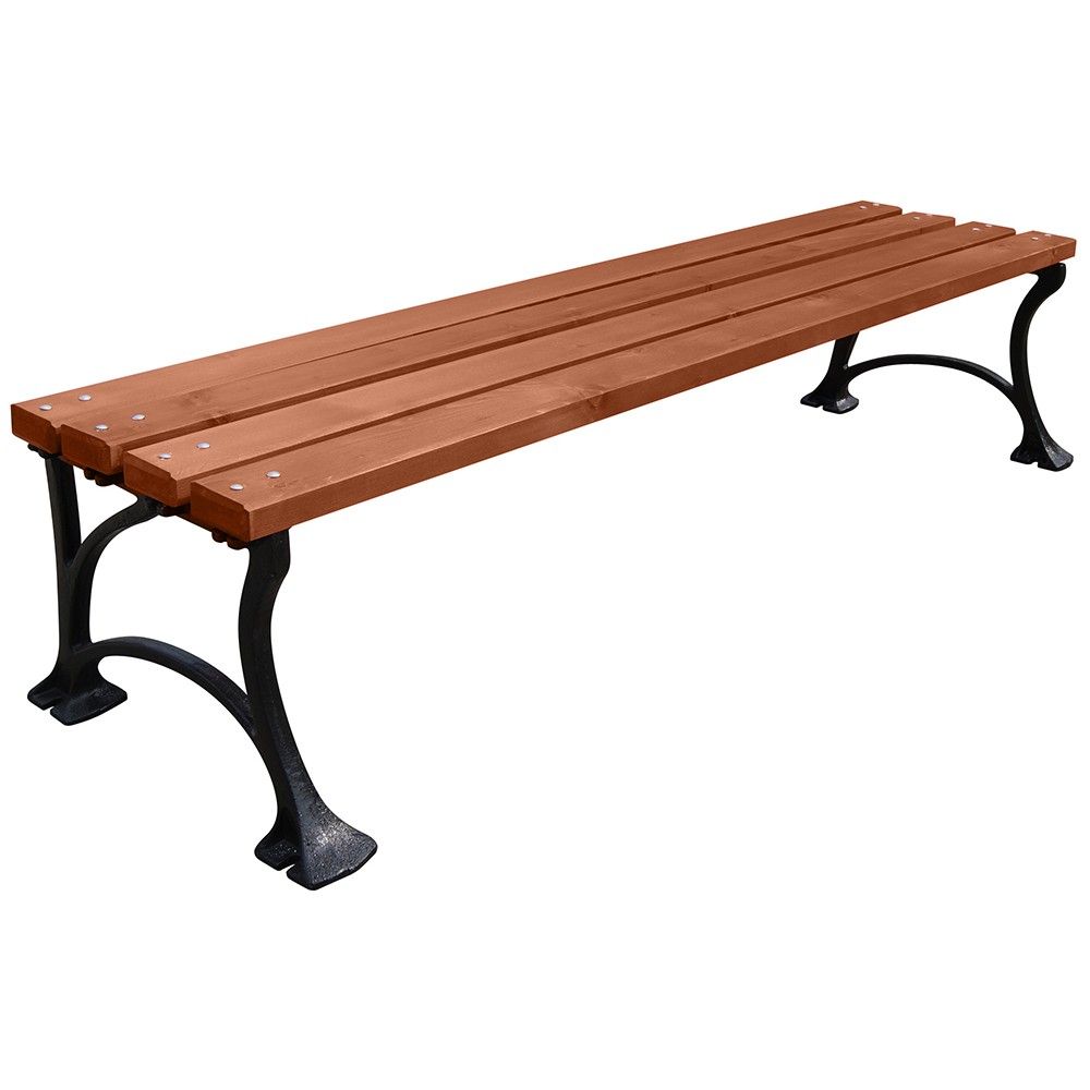 Pomerániai öntöttvas pad háttámla nélkül 1118