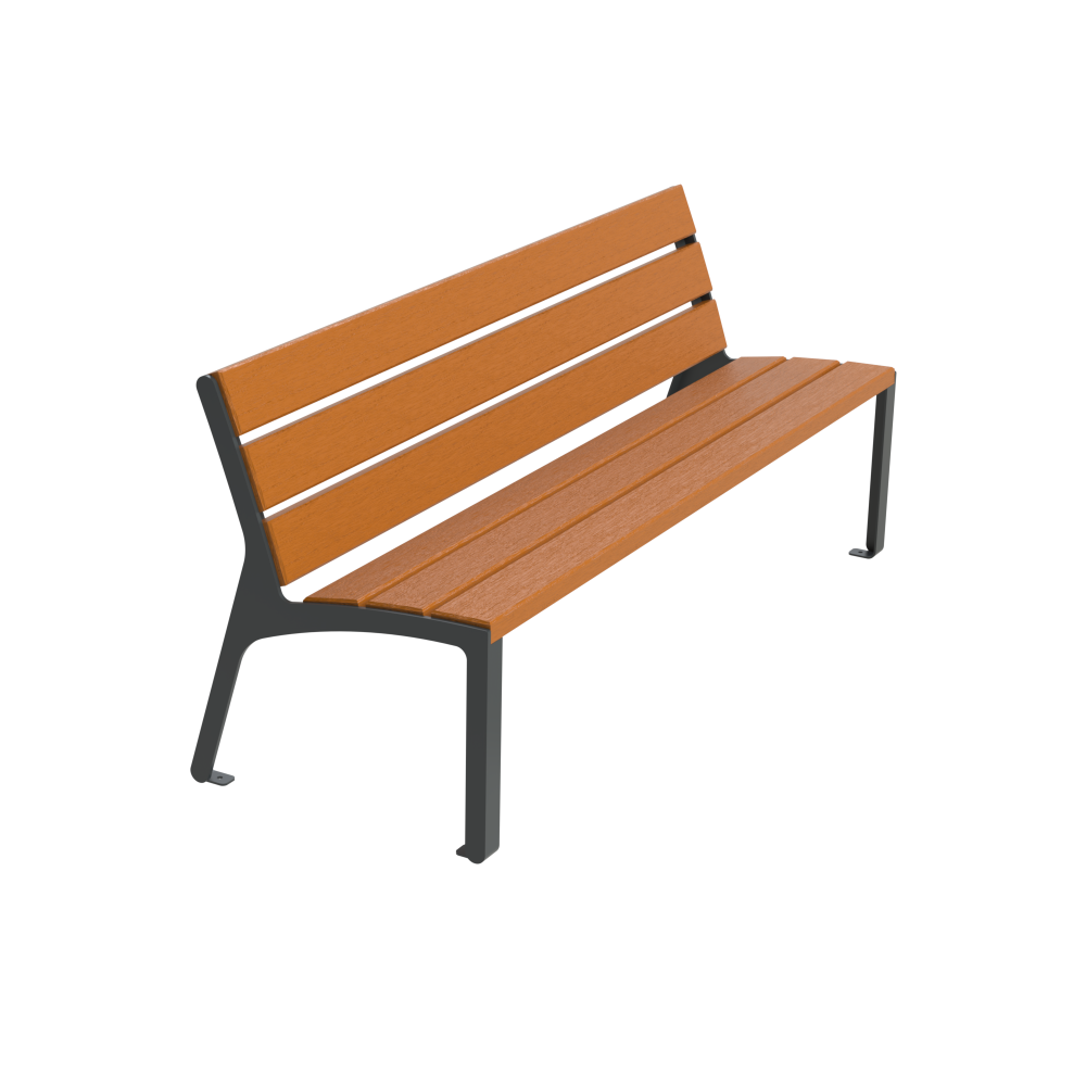 Sentra acél pad háttámlával 1375