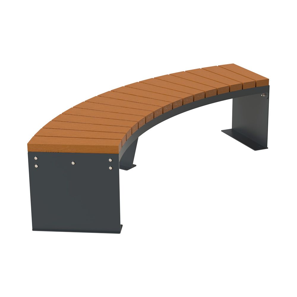 Fala íves pad háttámla nélkül - 90° 1323